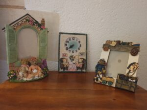 Cadres photo et horloge ourson