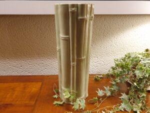 Vase bambou en céramique