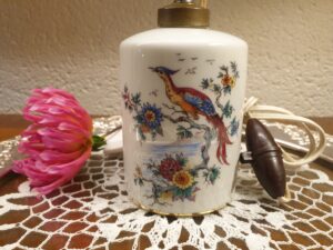 Lampe porcelaine Limoges