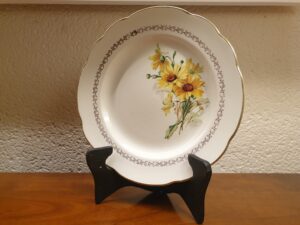 Assiettes Gien aux marguerites