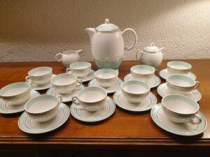 Service à thé ou café régence Lunéville