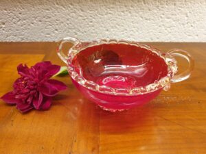 Coupelle en verre de Murano