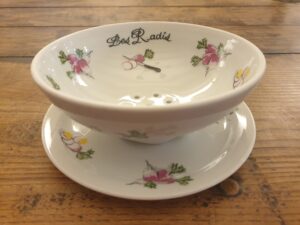 Égouttoir à radis porcelaine Pillivuyt