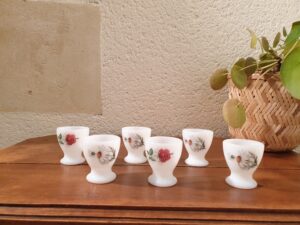 Coquetiers vintage en Arcopal