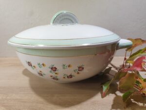 Légumier ancien faïence Lunéville