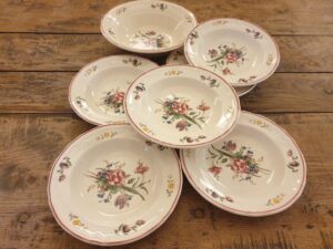 Assiettes & saladier céramique italienne