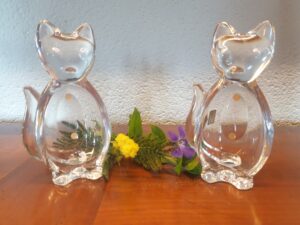 Chats en cristal de Vannes