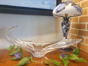 Coupe vintage en verre